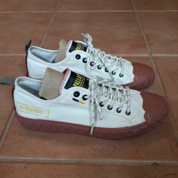 Men's 10.5 Palladium Palla Ace Supply Low Canvas Sneakers - Picture 1 of 9